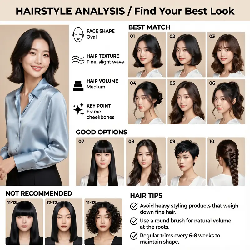 Hairstyle Analysis sample generated by Boogu-Image-0.1