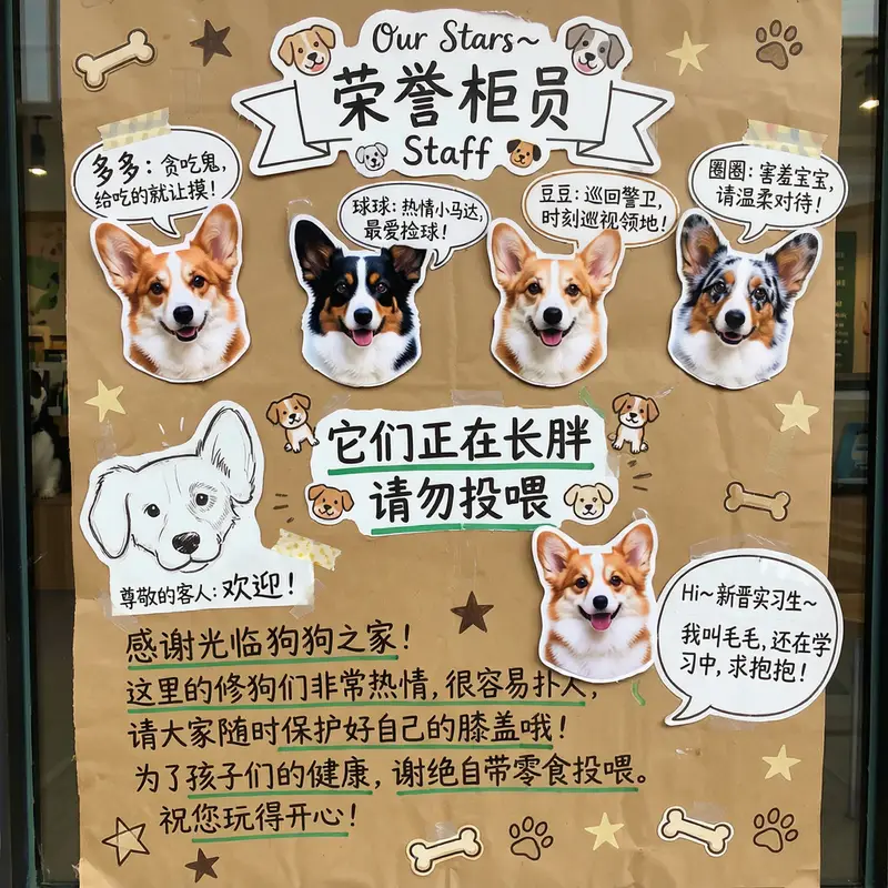Pet Meme sample generated by Boogu-Image-0.1