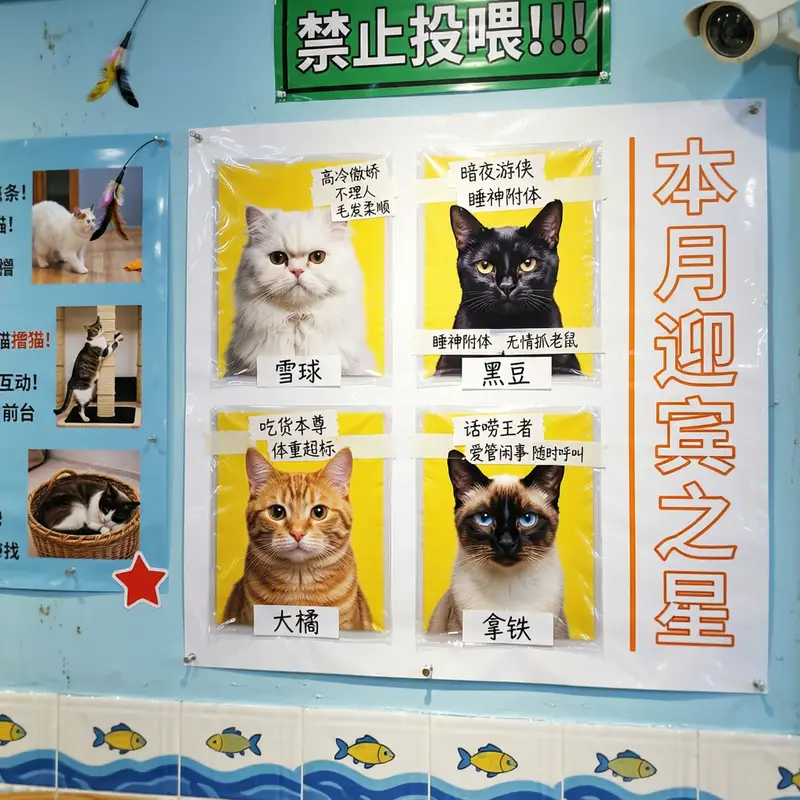 Pet Meme sample generated by Boogu-Image-0.1
