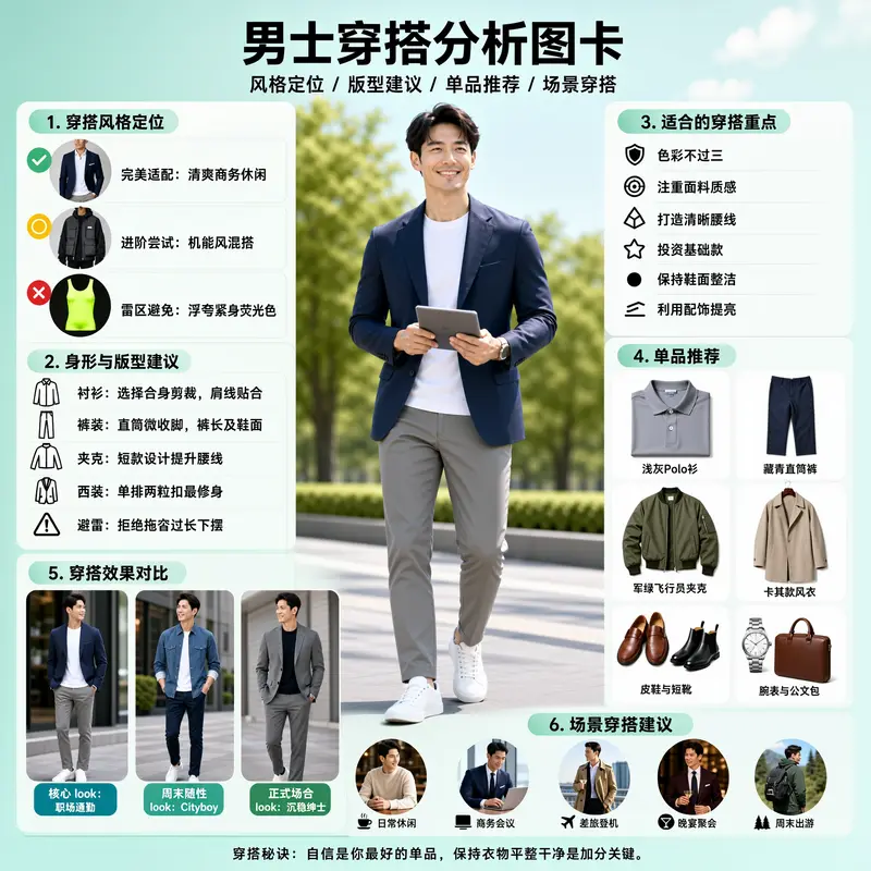Fashion Analysis sample generated by Boogu-Image-0.1