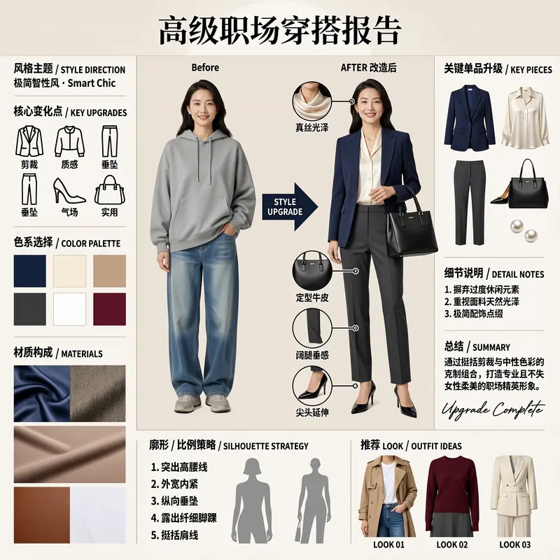Fashion Analysis sample generated by Boogu-Image-0.1