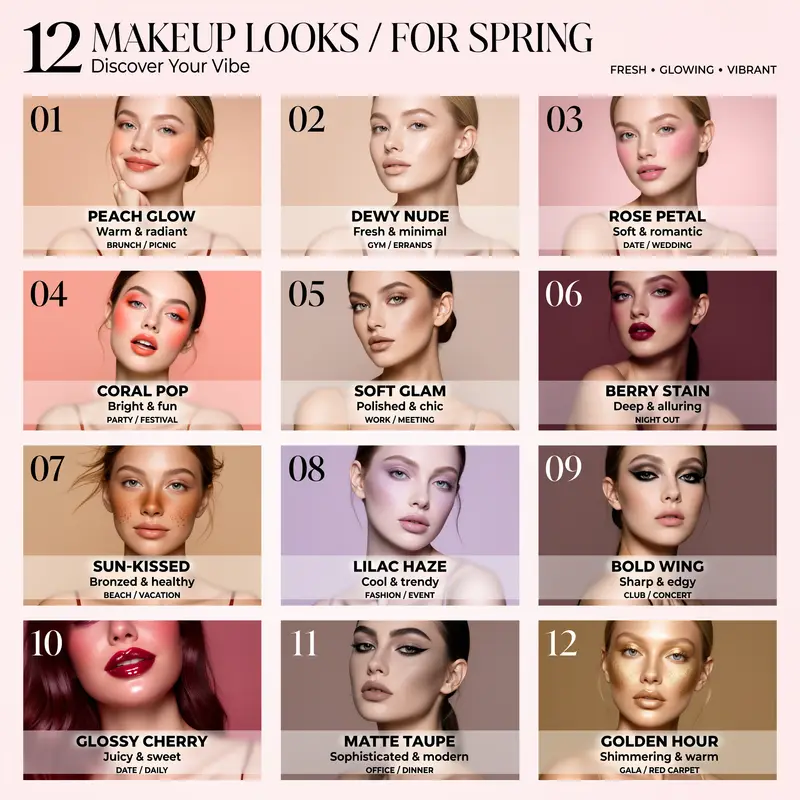 Makeup Analysis sample generated by Boogu-Image-0.1